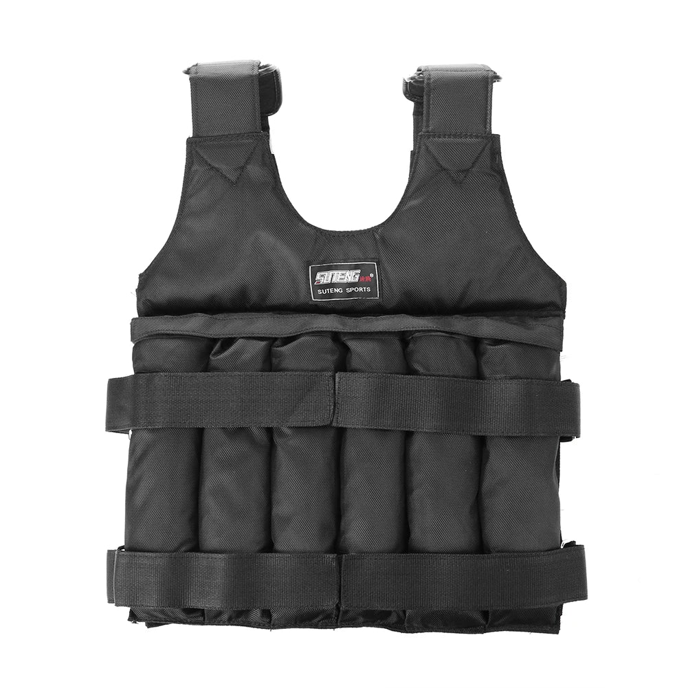 Adjustable Weight Vest Jacket for Running, Training, and Fitness Workouts