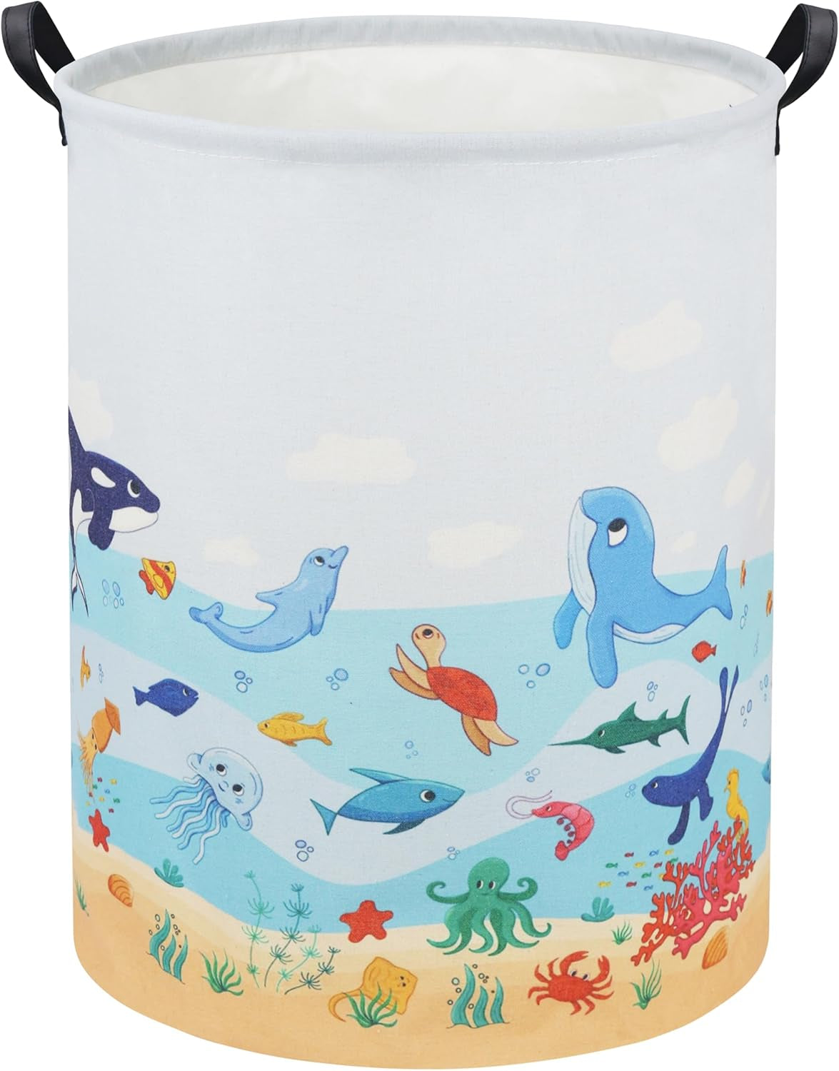 Baby Laundry Hamper - Perfect Nursery Storage Bin for Boys and Girls, Organize Toys with Style!