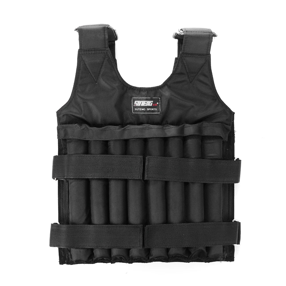 Adjustable Weight Vest Jacket for Running, Training, and Fitness Workouts